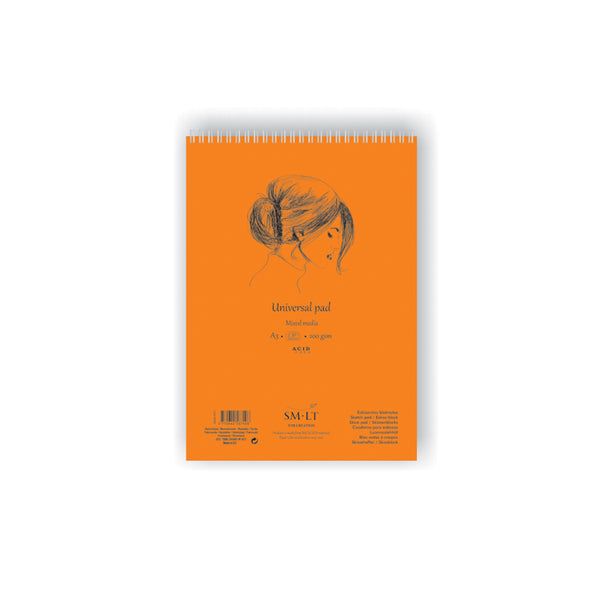 BUY SMLT Authentic Spiral Mixed Media Pad A4