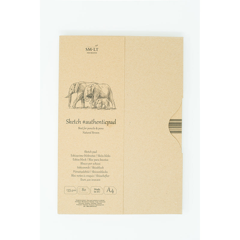 SM-LT Sketch Pad Authentic Brown in Folder - SM-LT -  L.S.F. Group of Companies 
