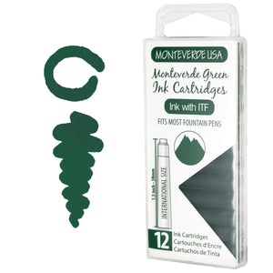 Monteverde Core Collection Ink Cartridges box of 12 - Monteverde -  L.S.F. Group of Companies 