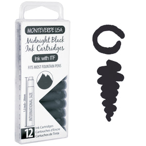 Monteverde Core Collection Ink Cartridges box of 12 - Monteverde -  L.S.F. Group of Companies 